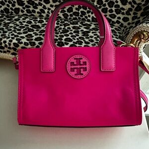 Tory Burch pink tote